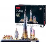 CubicFun 3D puzzle LED Dubaj 182 ks – Zboží Dáma