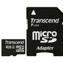 Transcend microSDHC 4 GB Class 4 TS4GUSDHC4