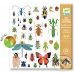 Djeco Samolepky metalické Microcosmos – Zboží Mobilmania