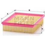 MANN-FILTER Vzduchový filtr C2498 – Hledejceny.cz