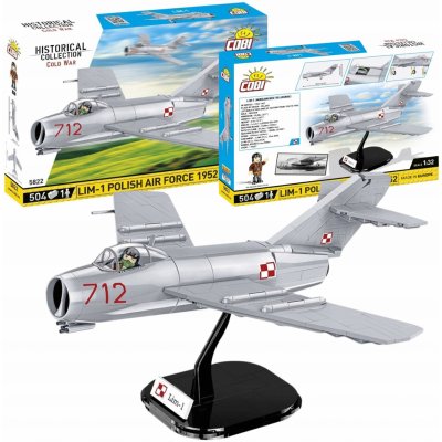 COBI 5822 Cold War Polský stíhací letoun LIM-1 (MIG-15) – Sleviste.cz