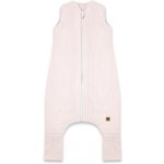 Miminu Spací vak se zahrnovacími nohavičkami Soft Interlock proužek růžový – Zboží Mobilmania