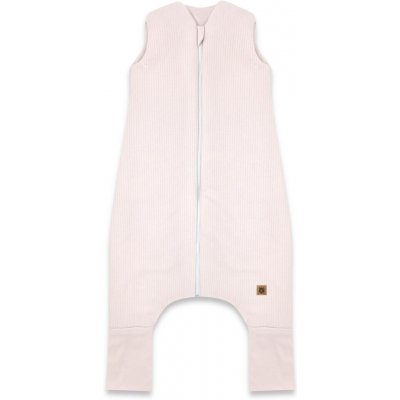 Miminu Spací vak se zahrnovacími nohavičkami Soft Interlock proužek růžový – Zboží Mobilmania