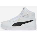Puma Carina 2.0 Mid dámské kožené tenisky bílé – Sleviste.cz