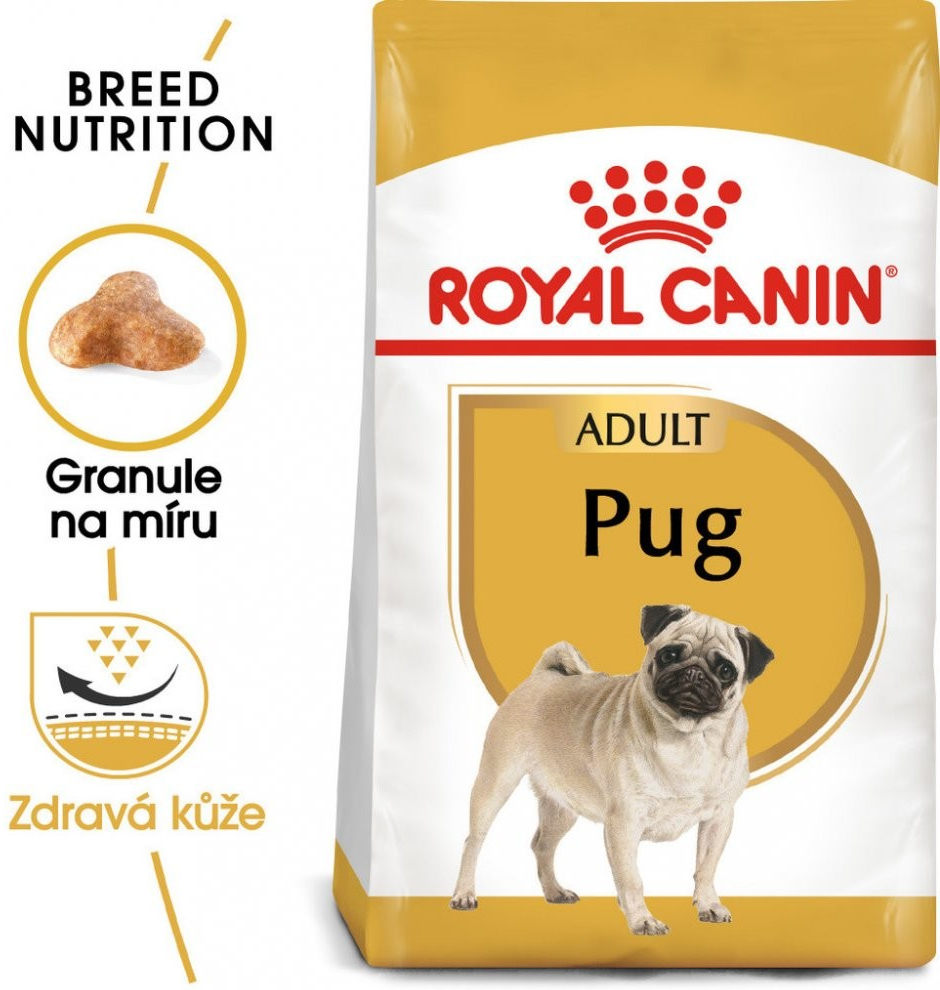 Royal Canin Pug Adult 1,5 kg od 255 Kč - Heureka.cz