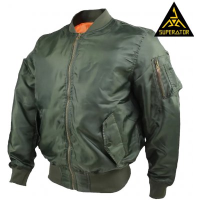 Brandit MA1 bomber jacket olivový – Zboží Dáma