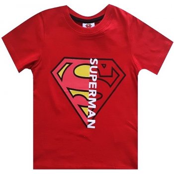 DC comics triko s kr. rukávem Superman červená