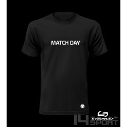 Chlapecké triko STRONGEY MATCH DAY black