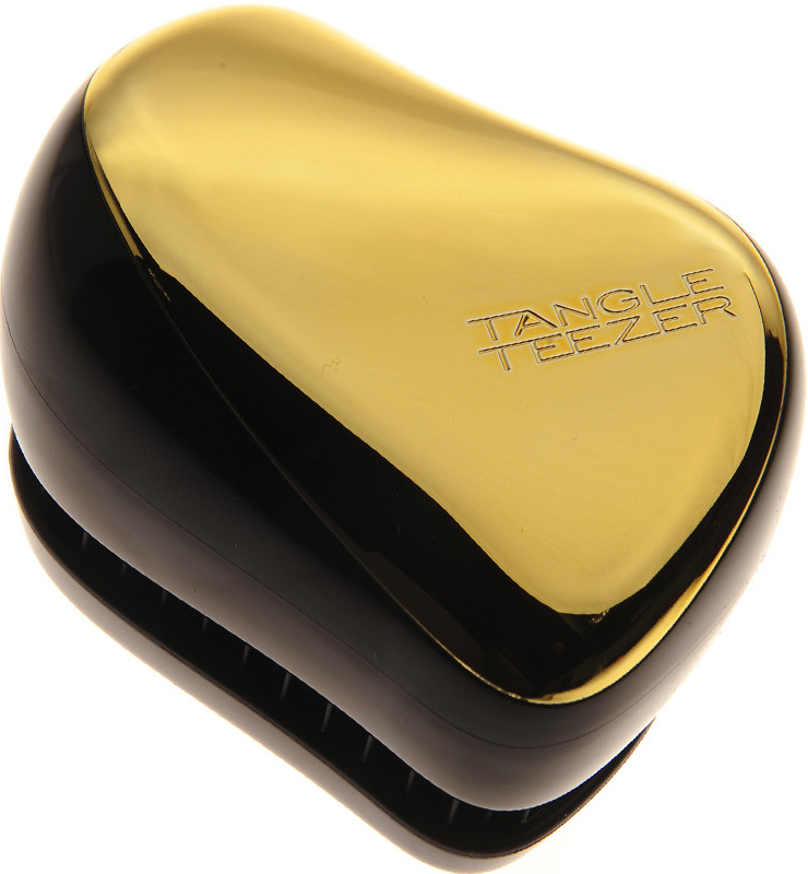 Tangle Teezer Compact Black & Gold kompaktní kartáč na vlasy černo-zlatý od  249 Kč - Heureka.cz