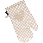 SCANquilt chňapka RUKAVICE DEKORO pepito + srdce béžovobílá 14 x 31 cm – Zbozi.Blesk.cz