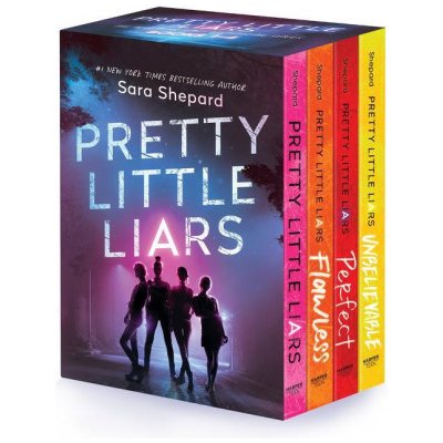 Pretty Little Liars 4-Book Paperback Box Set: Pretty Little Liars, Flawless Perfect, Unbelievable – Hledejceny.cz