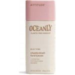 Attitude Oceanly Tuhá krémová tvářenka Silky Pink 8,5 g – Zboží Dáma