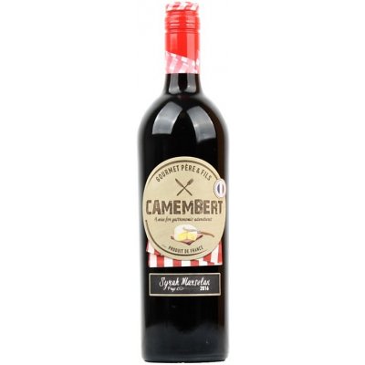 Gourmet Pére and Fils Camembert Syrah Marselan 13,5% 0,75 l (holá láhev) – Hledejceny.cz