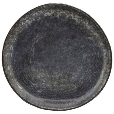 House Doctor Dezertní talíř PION 16,5 cm černá/hnědá – Zboží Mobilmania