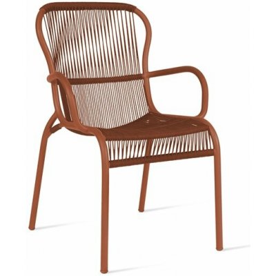 Vincent Sheppard Loop rám hliník výplet polypropylene lanko barva Moss bez sedáku – Hledejceny.cz