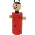 Toywood Dřevěná hračka Beruška kasička – Zboží Mobilmania