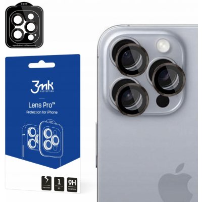 3mk Lens Protection Pro pro Apple iPhone 16 Pro /16 Pro Max Titanium Grey - 5903108588614 – Zboží Živě