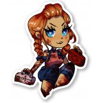 Dead by Daylight Samolepka Cartoon Meg – Zboží Živě