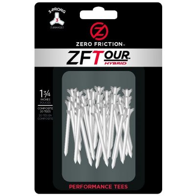 Zero Friction golfové tee HYBRID 3 hroty 1-3/4" 20ks White – Zboží Dáma