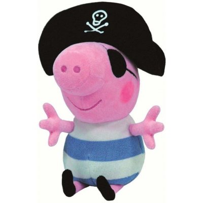 Prasátko Peppa TOM pirát Peppa Pig 25 cm