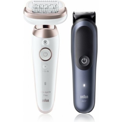 Braun Silk-épil 9 9360 Flex + Braun All-In-One Series 7 AIO7540 – Hledejceny.cz