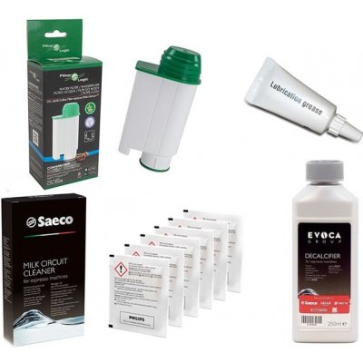 Filter Logic CFL-902 filtr za Brita Intenza+ + CA6700 odvápňovač 250 ml + CA6705/99 + Saeco pro spařovací jednotku – Zboží Dáma