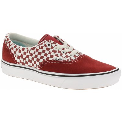 Vans boty ComfyCush Era Tear Check/Racing Red/True white