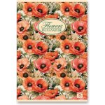 PIGNA Nature Flowers A4 šitý linkovaný náhodný motiv – Zboží Dáma