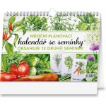 Měsíční plánovací se semínky stolní 2026 – Zboží Dáma