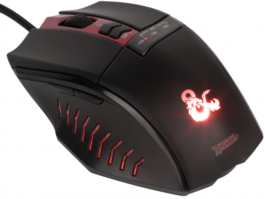 Konix Dungeons & Dragons Gaming Mouse KX-DND-GM-PC