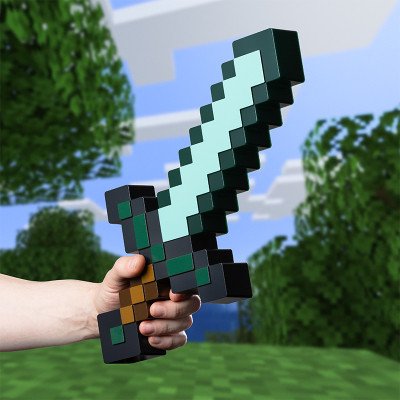 Lampička Icon Minecraft - Diamod Sword – Zboží Mobilmania