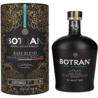 Botran Rare Blend Vintage French Wine Cask 40,0% 0,7 l (tuba) – Sleviste.cz