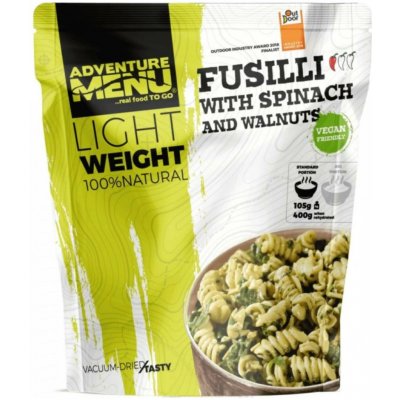 Adventure Menu Lightweight Fusilli se špenátem a vlašskými ořechy BIG – Zboží Dáma