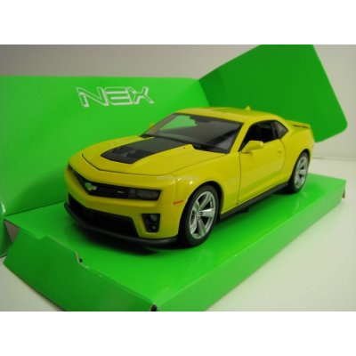 Welly Chevrolet Camaro ZL1 model žlutá 1:24 – Hledejceny.cz