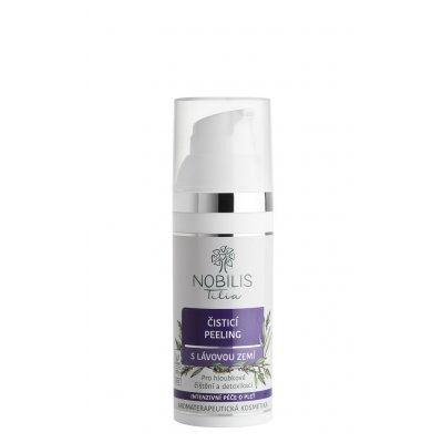 Nobilis Tilia Čisticí peeling s lávovou zemí 50 ml – Zboží Dáma