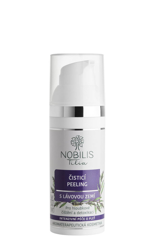 Nobilis Tilia Čisticí peeling s lávovou zemí 50 ml