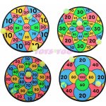 Terč na suchý zip 31 cm + 3 ks míčky - mix variant či barev – Hledejceny.cz