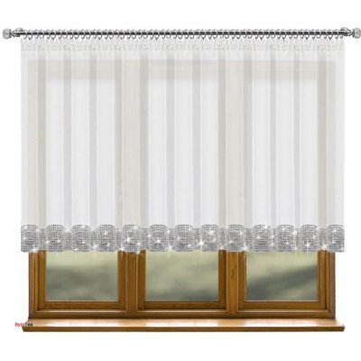 BytoTex Hotová voálová záclona Helena 300x120 cm – Zboží Dáma