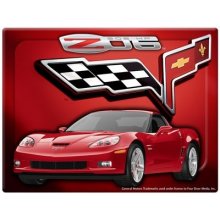 ROADMICE Mouse Pad - Corvette (Red)