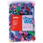 Apli kulaté oči Moving eyes, Jumbo pack, nelepicí, mix velikostí a barev, 600 ks – Sleviste.cz