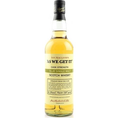 As We Get It Islay 61,2% 0,7 l (holá láhev) – Hledejceny.cz