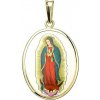 Přívěsky Aljančič Panna Maria Guadalupská velký medailonek 233H
