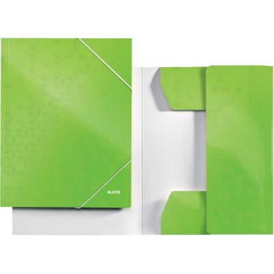 Mapa tříklopá WOW zelená 129607 – Zboží Živě