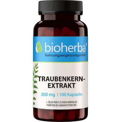 Bioherba Extrakt z hroznových jadérek 300 mg 100 kapslí – Hledejceny.cz