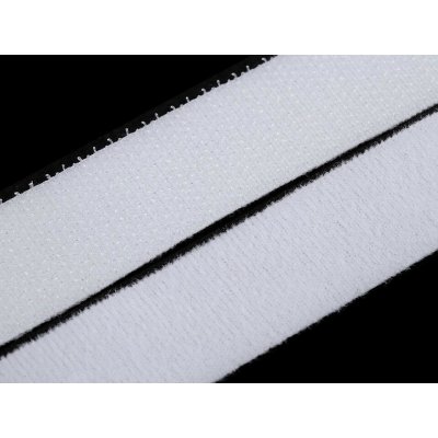Suchý zip šíře 20 mm oboustranný Varianta: 2 bílá, Balení: 1 m – Hledejceny.cz