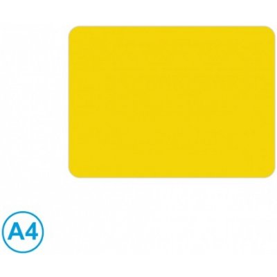 Podložka modelovací A4 žlutá