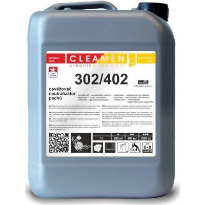 Cleamen 302/402 OSVĚŽOVAČ sanitární, neutralizátor pachů, 5 l