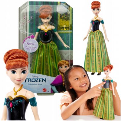 Mattel Disney Princess Frozen II Anna zpívající – Zboží Dáma Mattel Disney Princess Frozen II Anna zpívající – Zboží Dáma