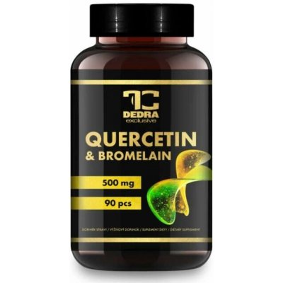 Quercetin + Bromelain 500 mg 90 kapslí – Hledejceny.cz