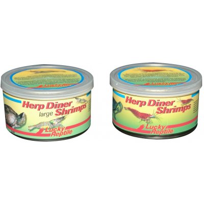 Lucky Reptile Herp Diner krevety velké 35 g – Hledejceny.cz